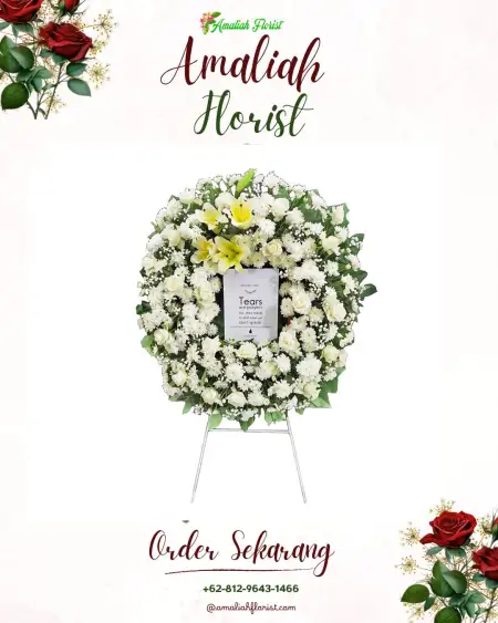 Krans Bunga Duka Gunungan